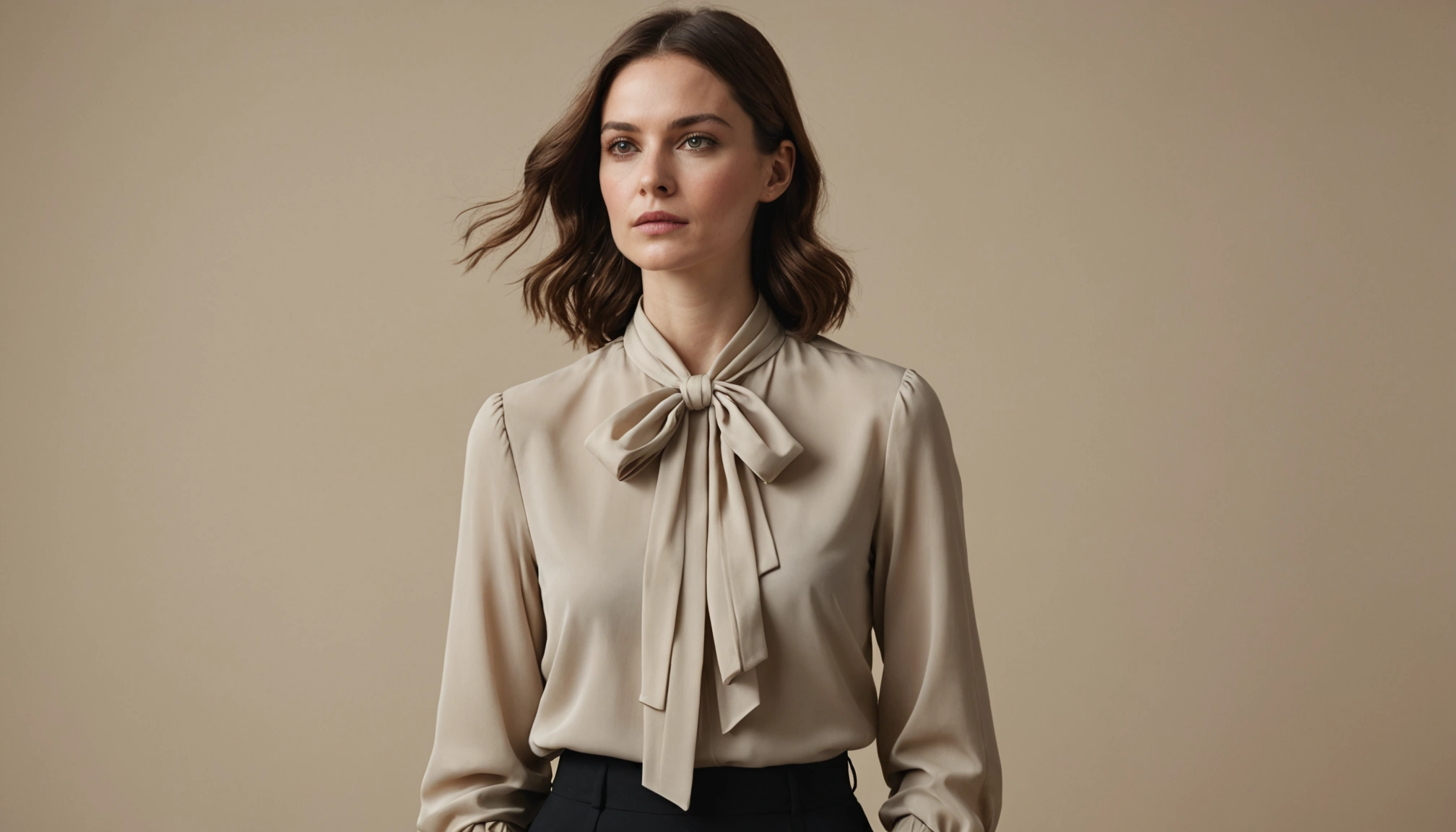 blouse à nouer devant