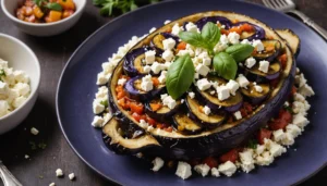 aubergine au four feta