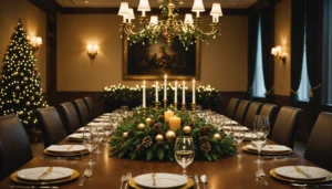repas de noel en entreprise